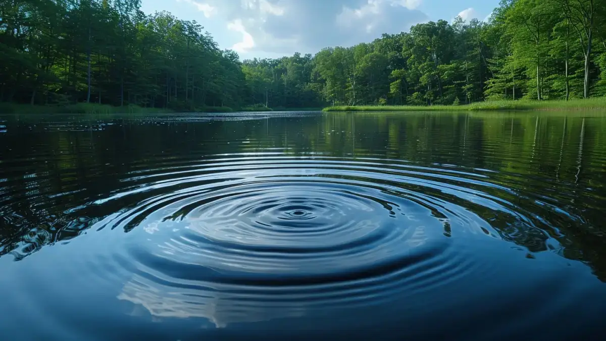 Attenuation of a circular wave