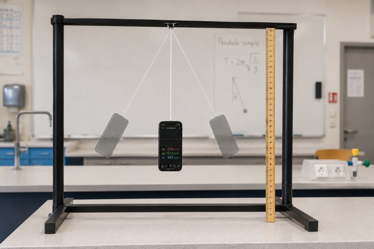 Pendulum: a = 2gh/r
