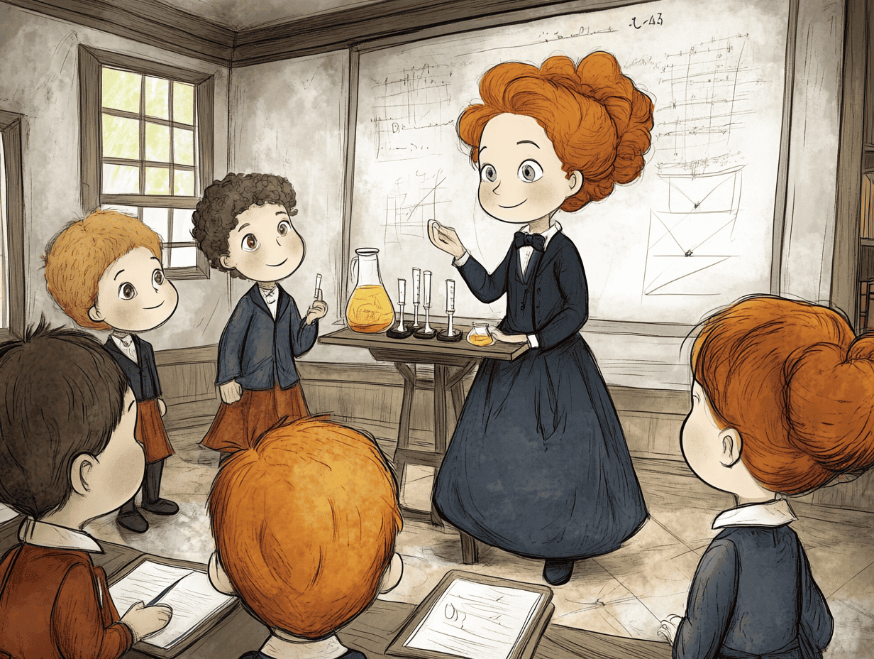 Six leçons de Marie Curie avec FizziQ Junior