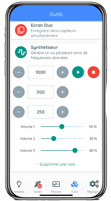 Synthétiseur de fréquences FizziQ